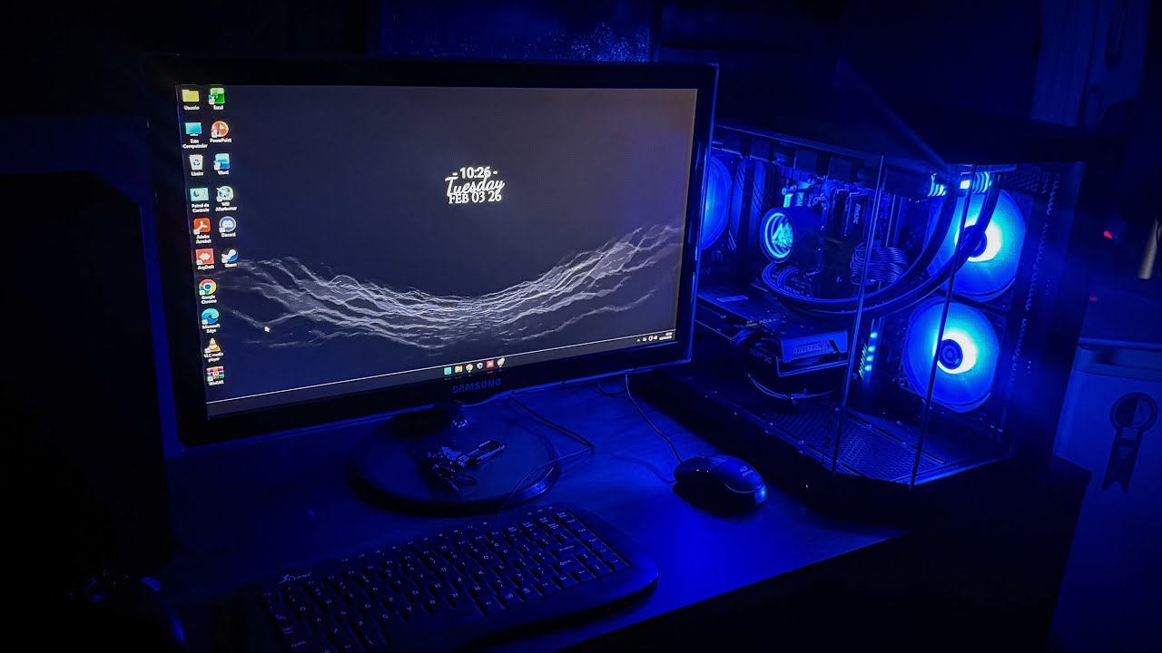 MEU NOVO PC GAMER  😍 💻