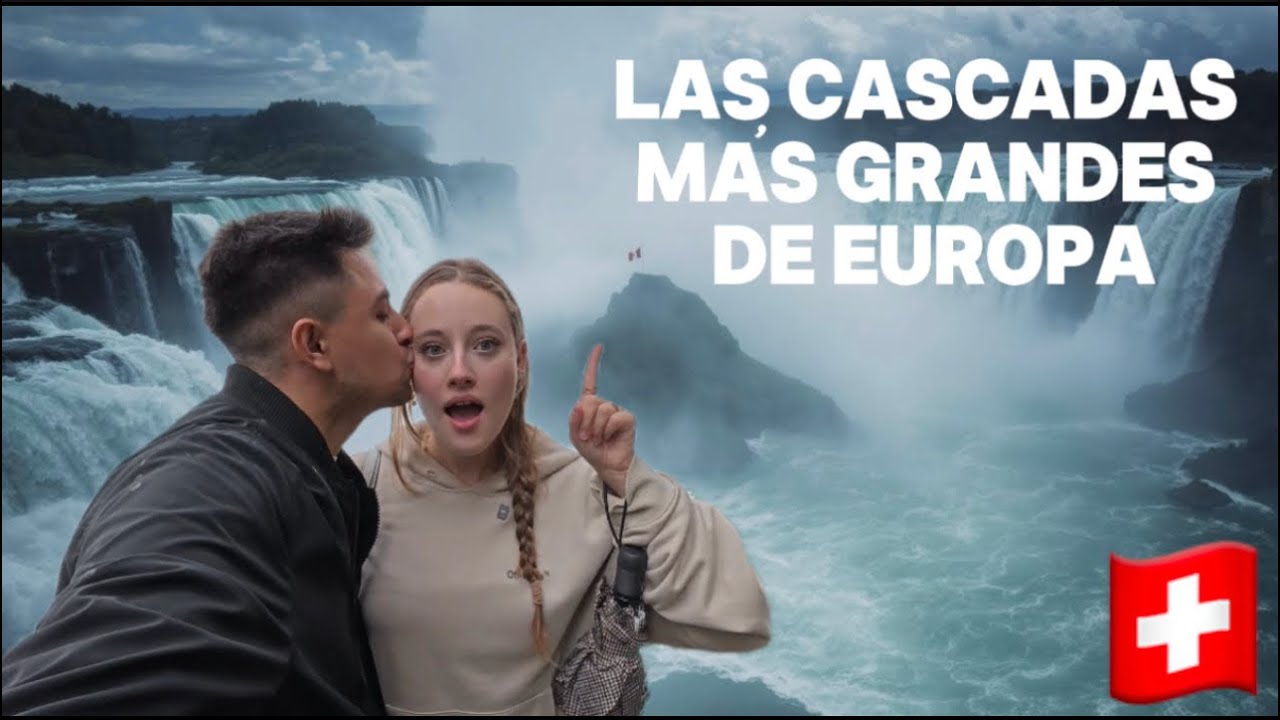 CATARATAS del RIN en SUIZA, las CATARATAS mas GRANDES de Europa!!