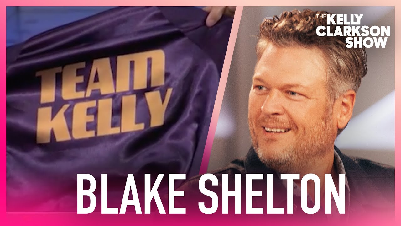 Blake Shelton Lied About Wearing His 'Team Kelly' Jacket