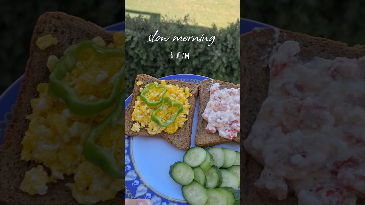 slow morning🙂‍↕️#vlogs #breakfast #study