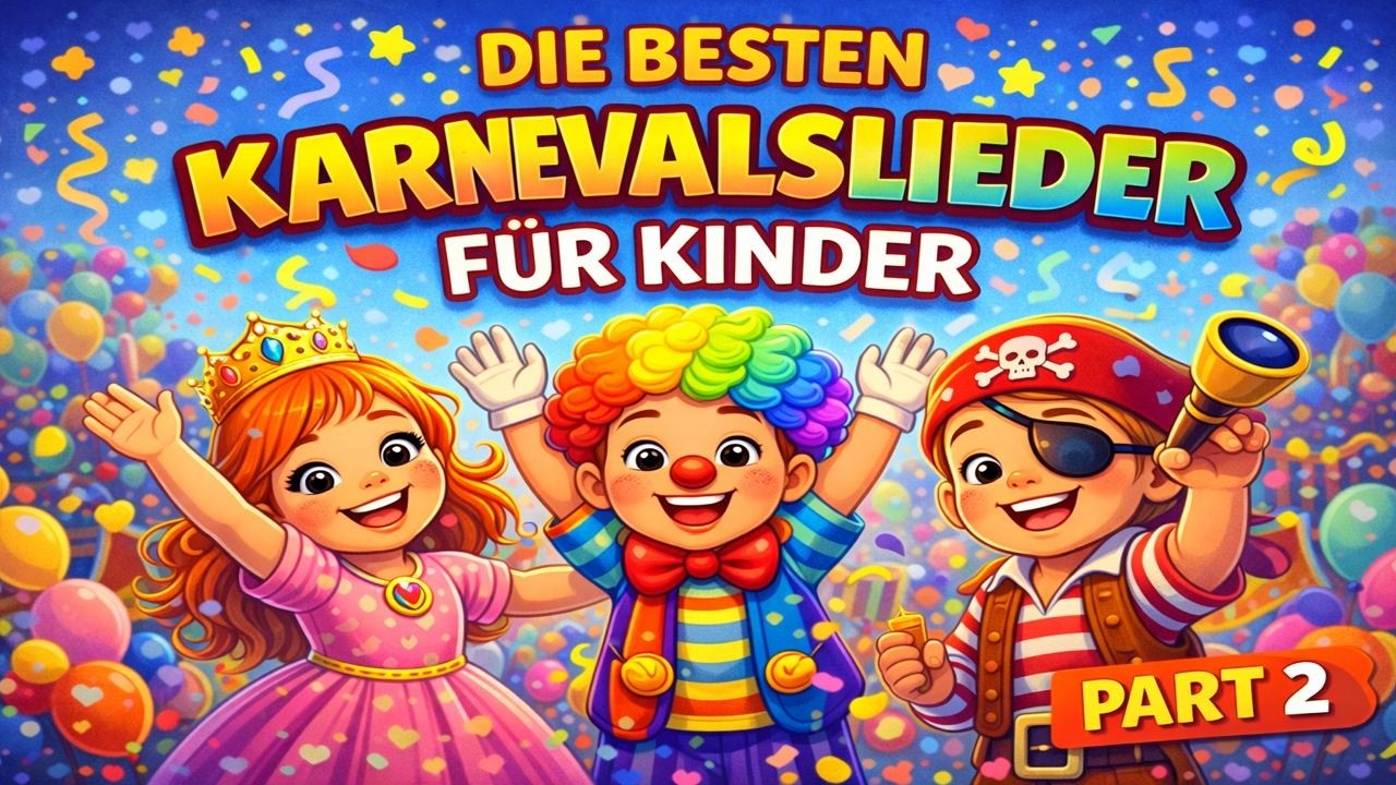 🎉Die besten Karneval-Hits zum Mitsingen & Feiern!