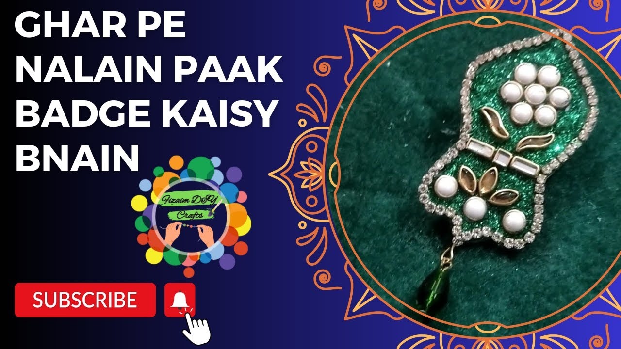 nalain pak banane ka tarika#diycrafts#jewellerymaking