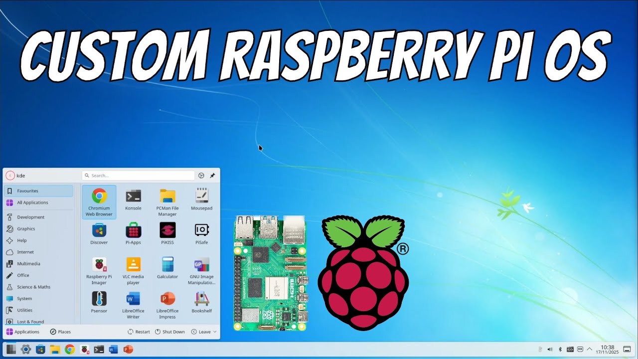 KDE Plasma 6 с Debian 13. Моя любимая ОС для Raspberry Pi