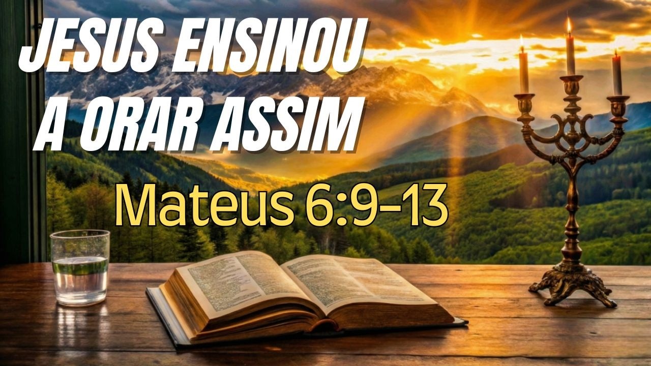 PAI NOSSO: A ORAÇÃO QUE JESUS ENSINOU PARA ABRIR AS PORTAS DO CÉU!