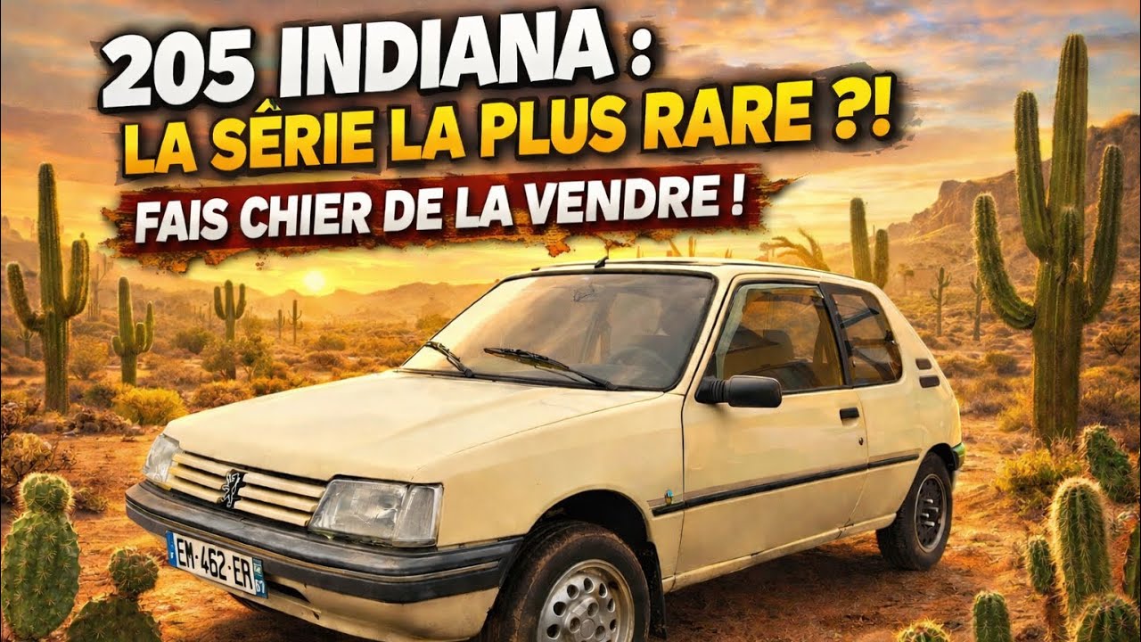 Peugeot 205 INDIANA : la série la plus rare ?