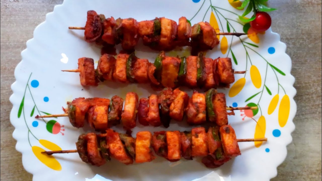High Protein Paneer Tikka Recipe| बनाए स्वादिष्ट प्रोटीन से भरपूर पनीर टिक्का एयर फ्रायर में 