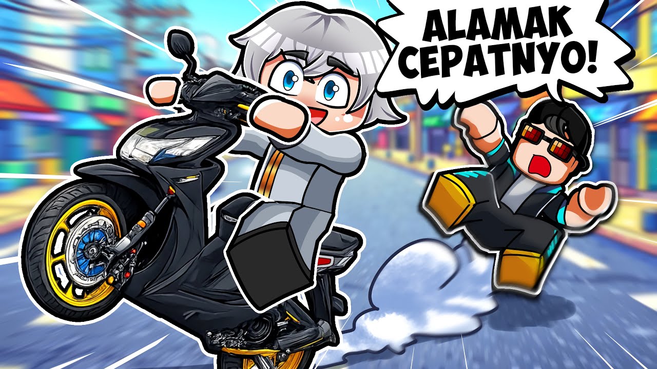 Demi Kalahin HAYOGO! BAKAR ROBUX Demi Bikin MOTOR MODIF TERKENCANG di Roblox!