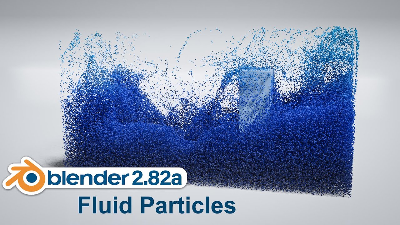 Учебное пособие по Blender — Моделирование частиц жидкости в Mantaflow (2.82a)