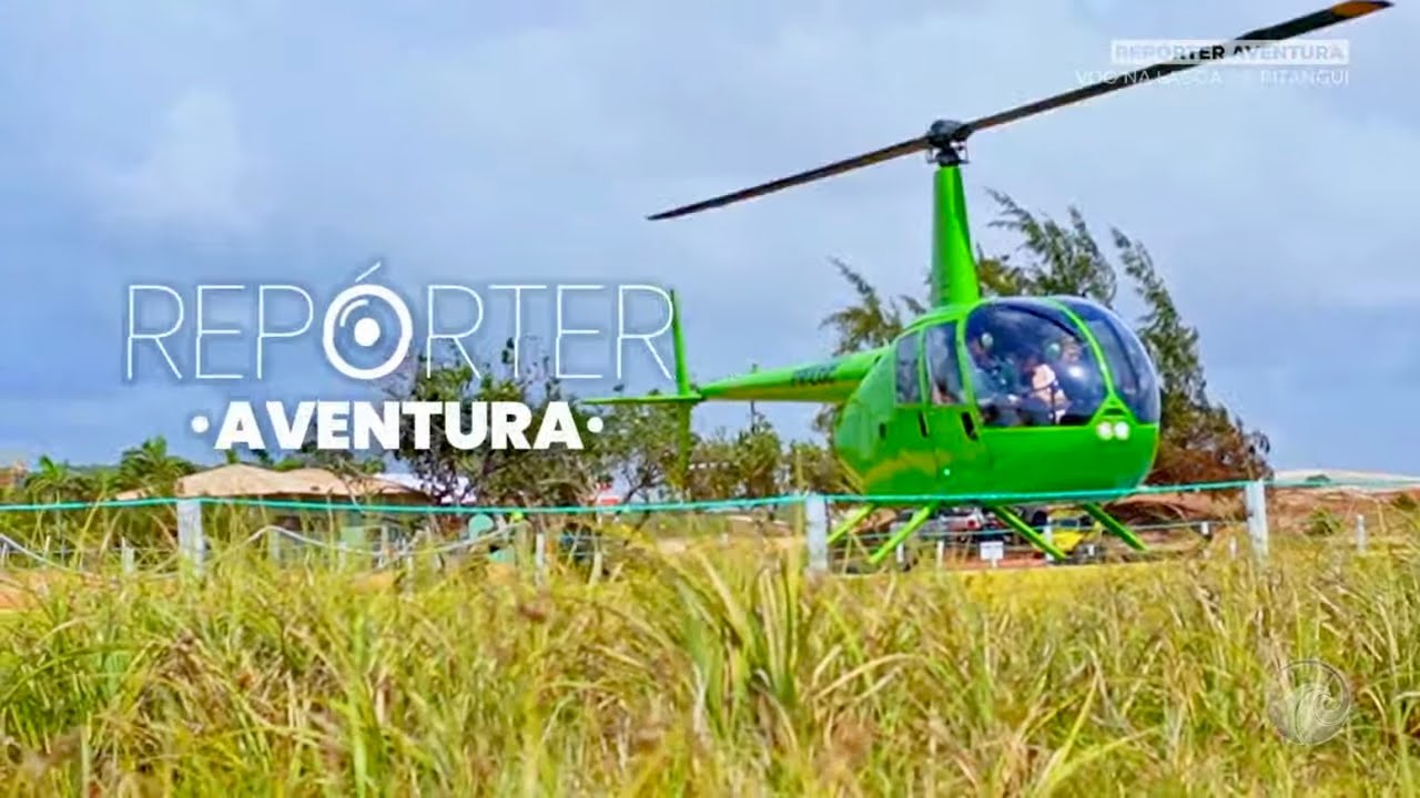 Repórter Aventura - Voo no oásis de Pitangui!