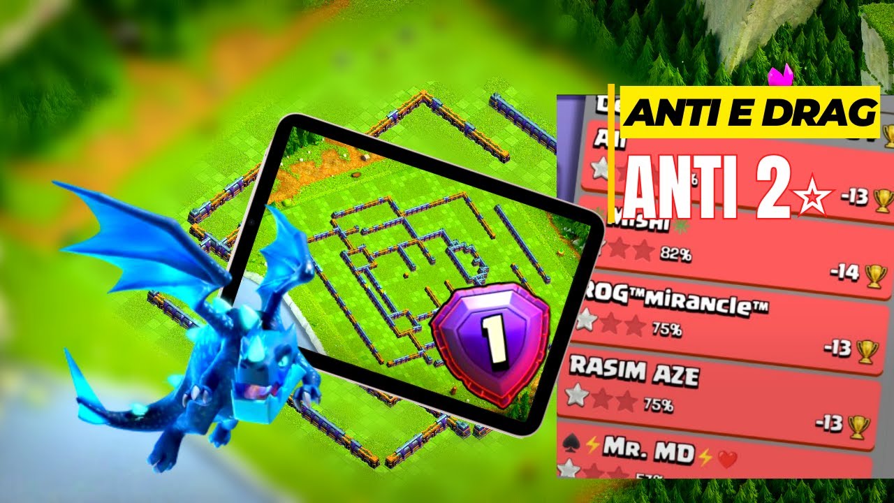 New super resistant base for 5300-5600 Trophies in legend league || Clash of Clans