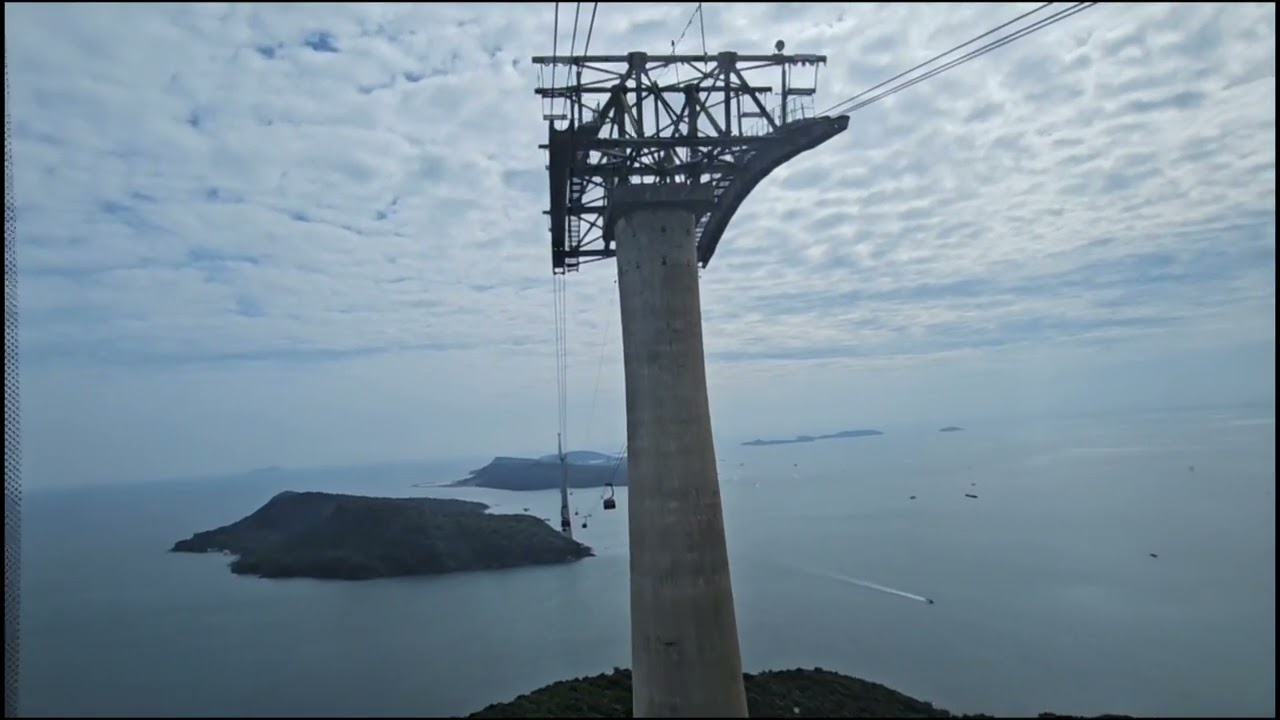 越南富國島，世界最長跨海纜車Sun World Hon Thom Cable Car
