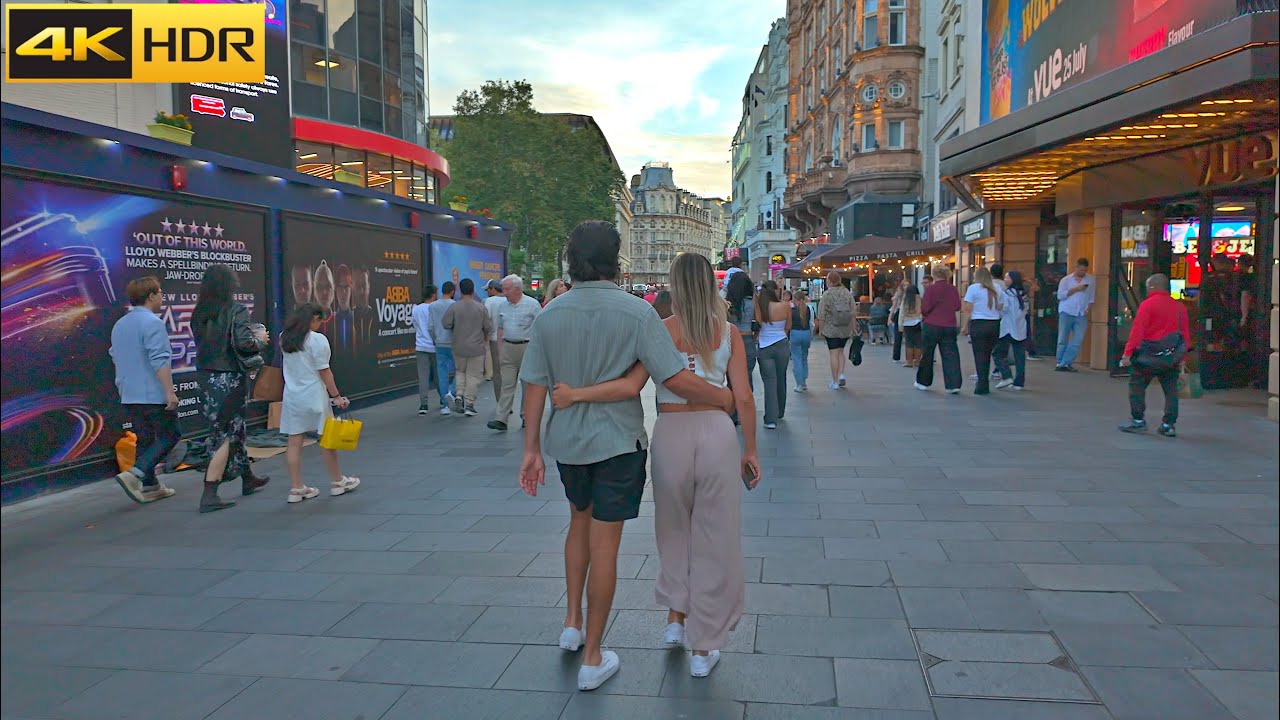 London’s Evening Charm :The Beauty of Golden Hour I From Oxford Street to Trafalgar Square [4K HDR]
