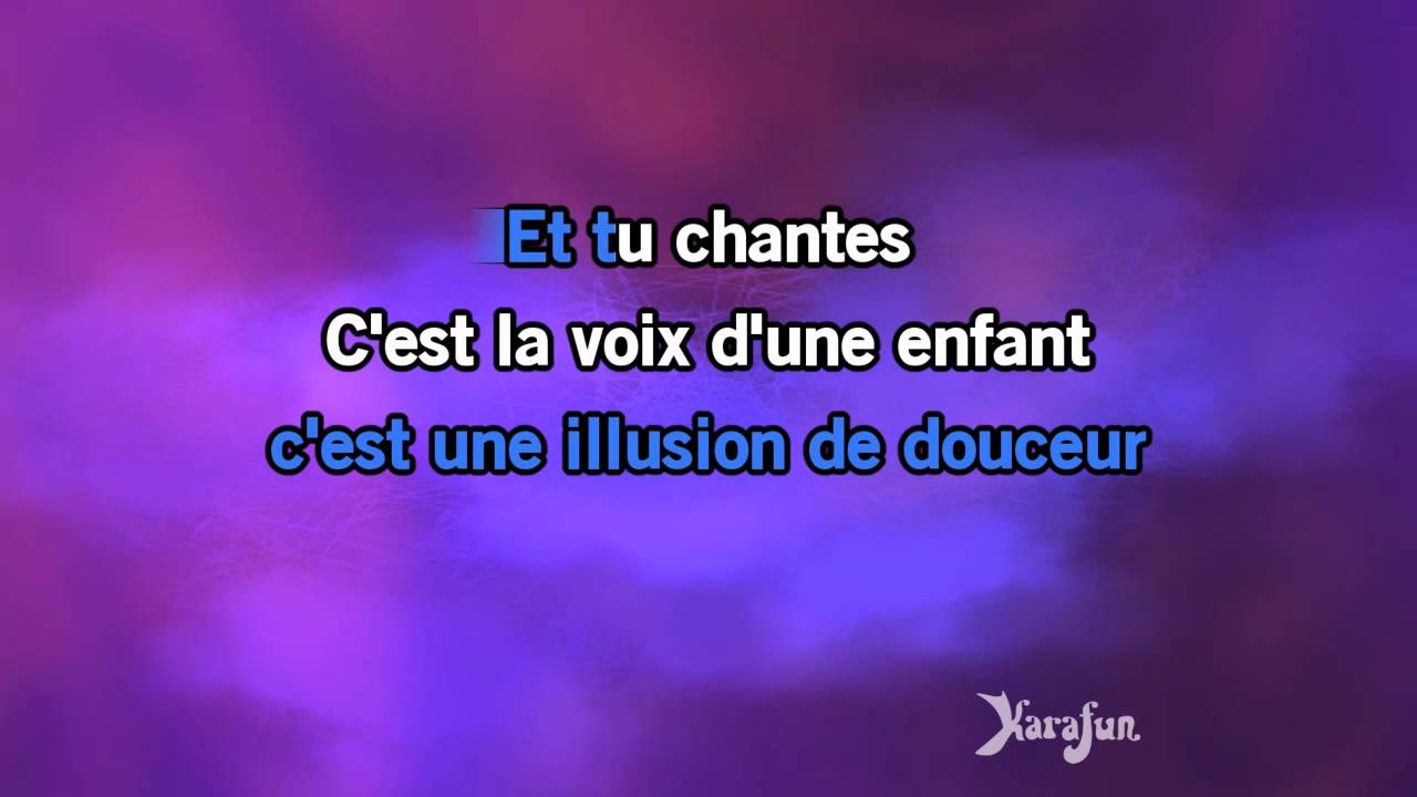 Karaoké Gabrielle (Stade de France 2009) - Johnny Hallyday *