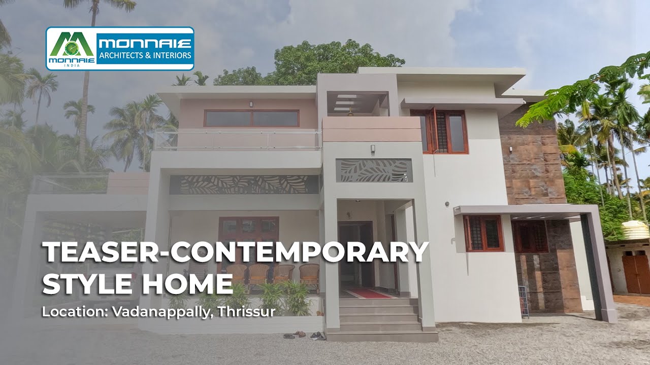 Contemporary House in Thrissur | Teaser | Turnkey Construction  #contemporaryhouse  #keralahomes
