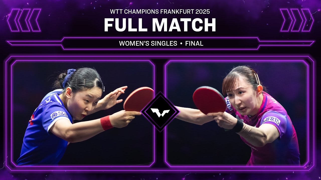 FULL MATCH | Miwa Harimoto vs Hina Hayata | WS Final | #WTTFrankfurt 2025