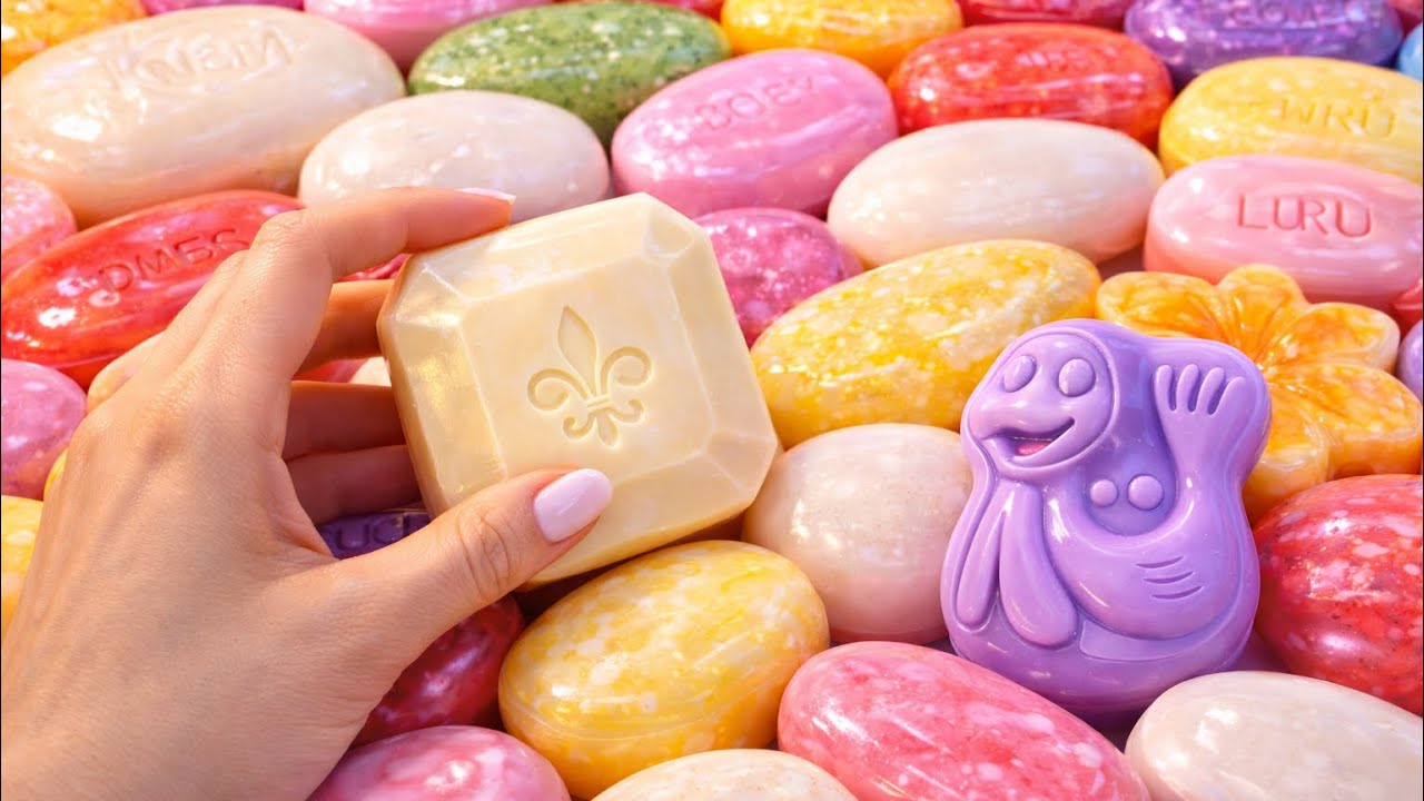 Relaxing Soap Visuals | Silent ASMR Experience
