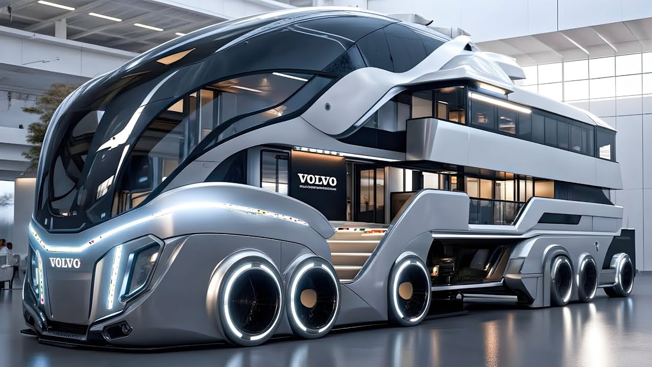 Volvo Mega Luxury Motorhome 2026 | Максимальная мощность, роскошный интерьер и технологии будущего