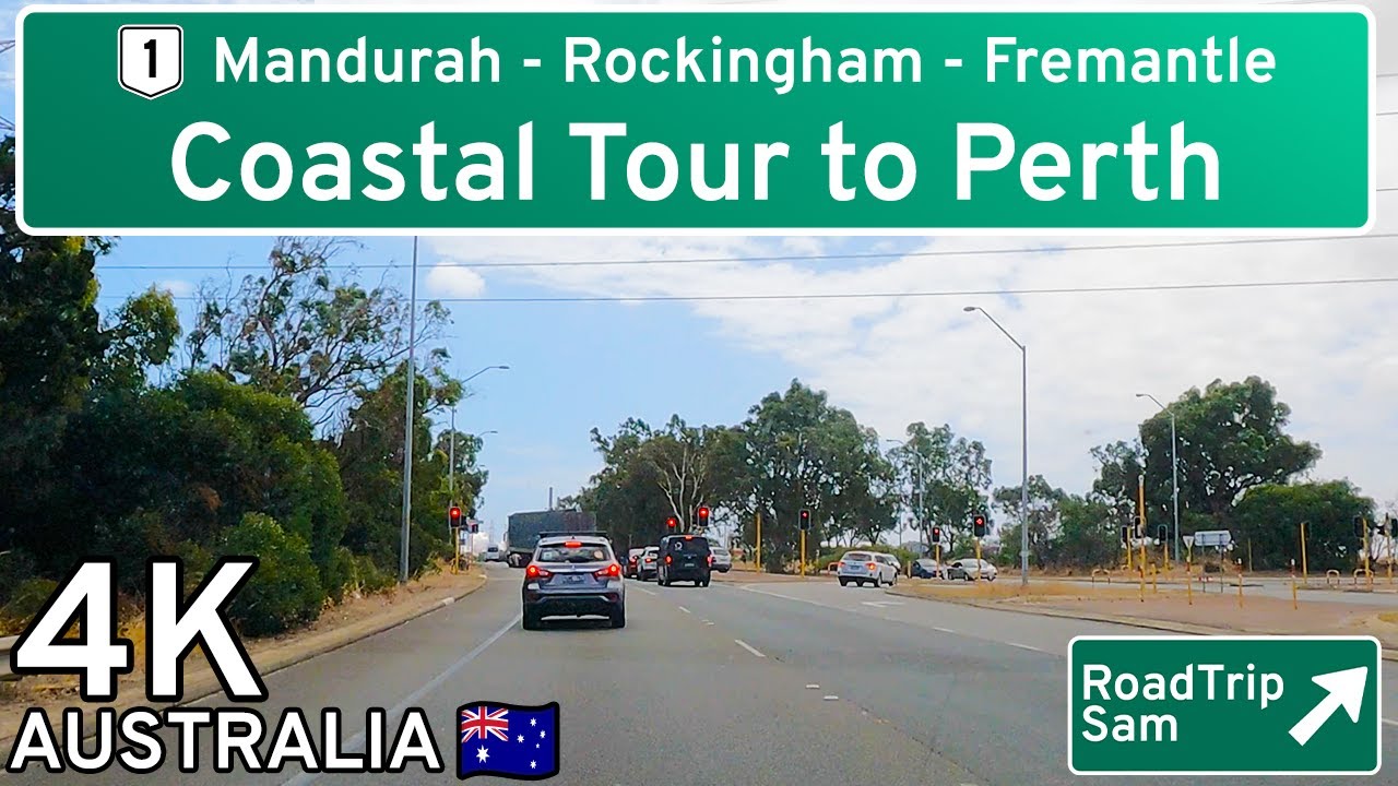 Sunday Drive along Perth's Scenic Coastline | 4K POV