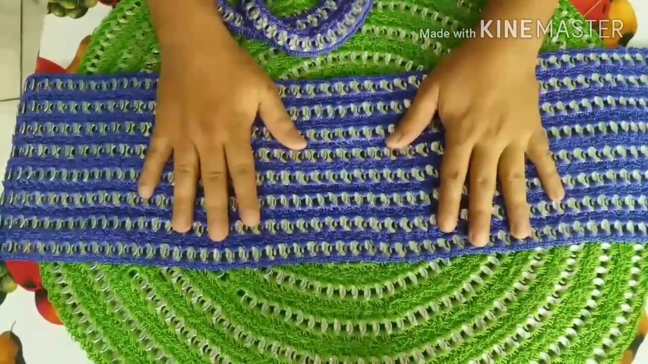 Tapete feito com Lacre de Latinha ( Passo a Passo)