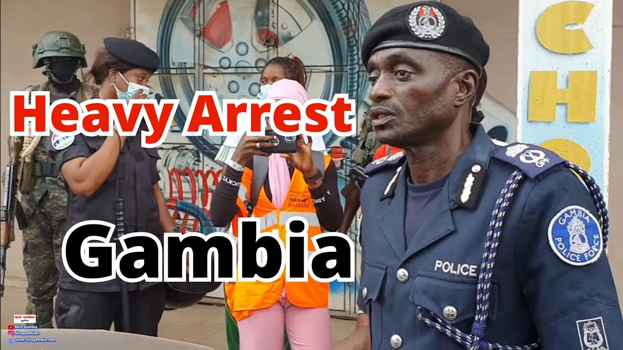 Police and Army Clashes With Vendors in The Gambia