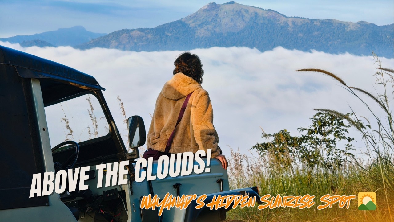 Cloud Bed Sunrise at Manjappara 🌄 | Easiest Rock Trek in Wayanad
