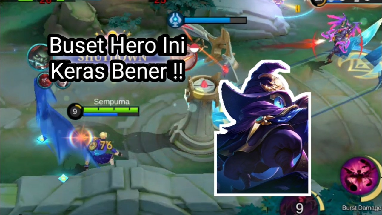 Hero ini kuat banget, Damage nya Sakit !!