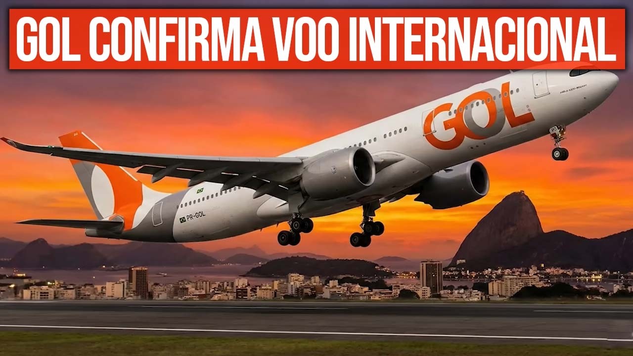 GOL confirma A330 para destino INTERNACIONAL
