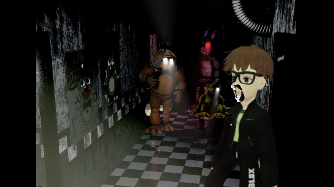 Rating FNAF games in roblox (HORROR)