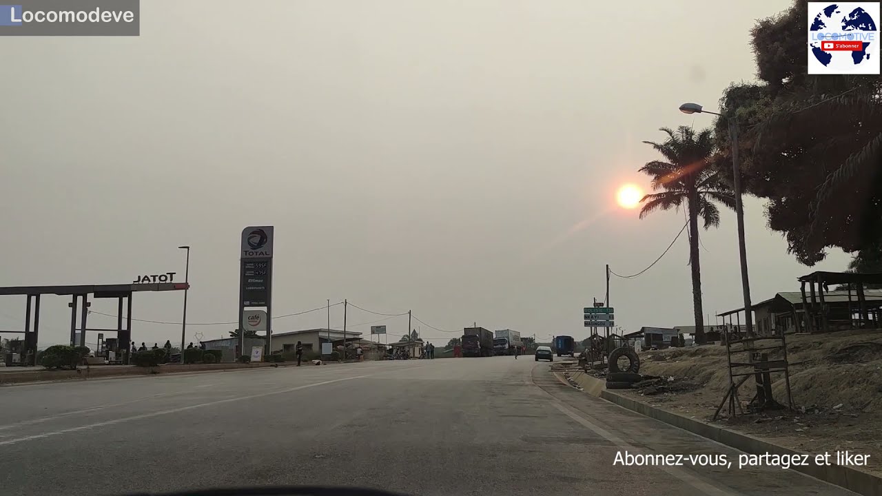 Nationale 1 et 2 BRAZZAVILLE - POINTE NOIRE Partie 9 -VILLE DE LOUTETE