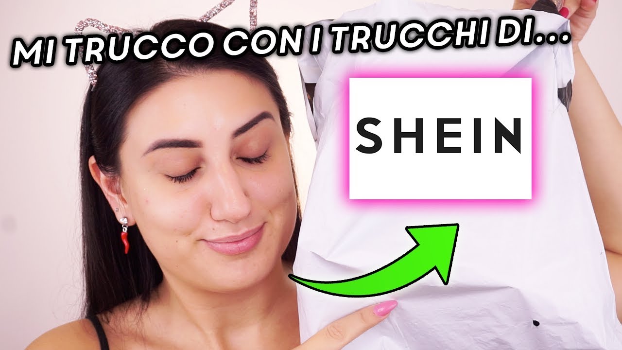 MI TRUCCO CON I TRUCCHI DI SHEIN 🤓 Prime Impressioni Shein Beauty