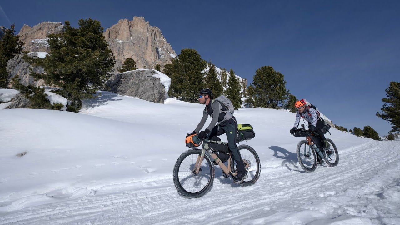 XPDTN3 2021 - Episode 1: A winter bikepacking adventure in the Dolomites