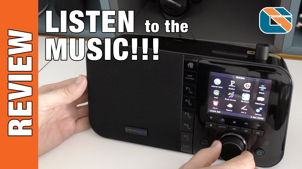 Grace Digital Mondo Internet Radio & Wi-Fi Music Player