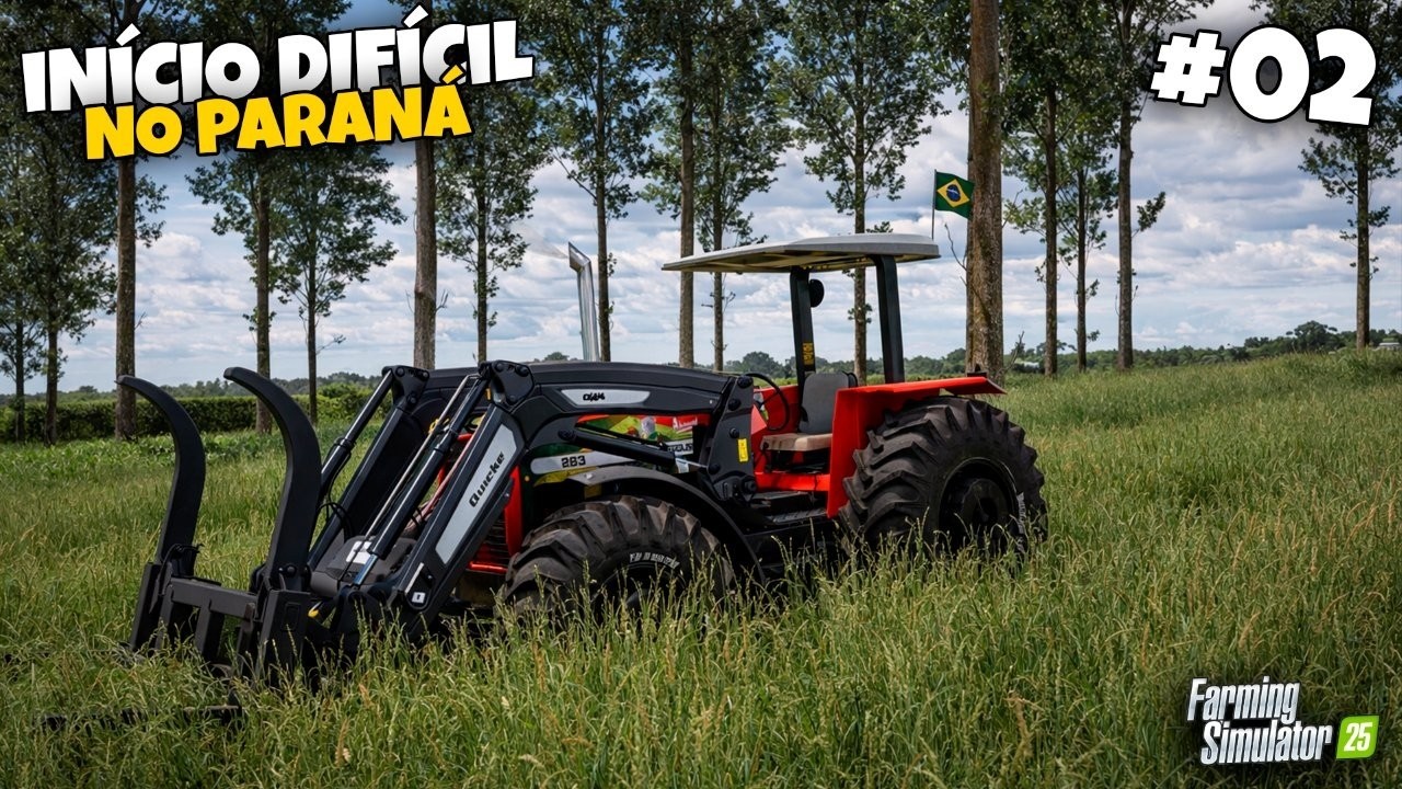 INÍCIO DOS TRABALHOS NA MINHA NOVA FAZENDA - FARMING SIMULATOR 25 - EP 02 ( FAZENDA CEDRO ALTO )