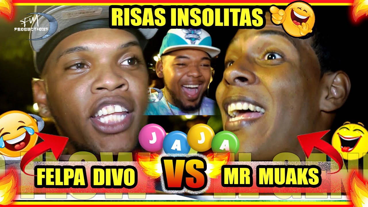 (😆RISAS INSOLITAS)😂 Felpa Divo vs Mr Muaks - Batalla de Freestyle en el Parque Colon - 2022