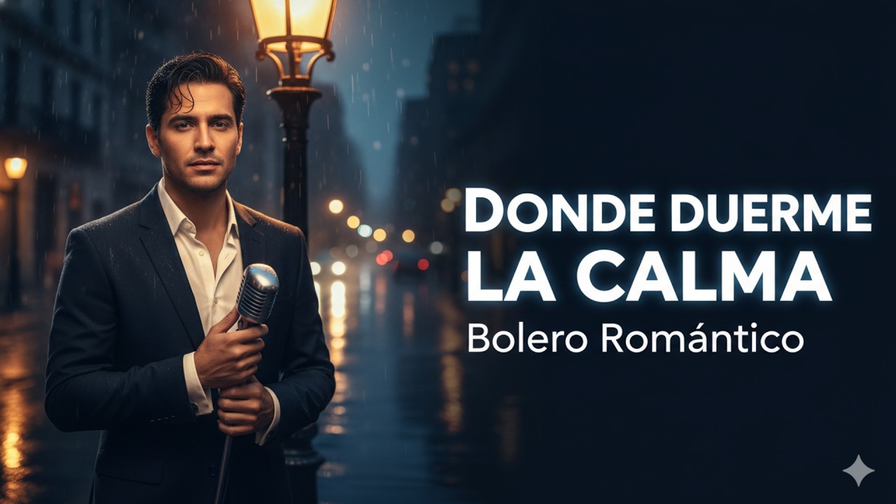 Donde Duerme la Calma (Bolero Romántico) | Voz Masculina #musica #music #amor #bolero #desamor