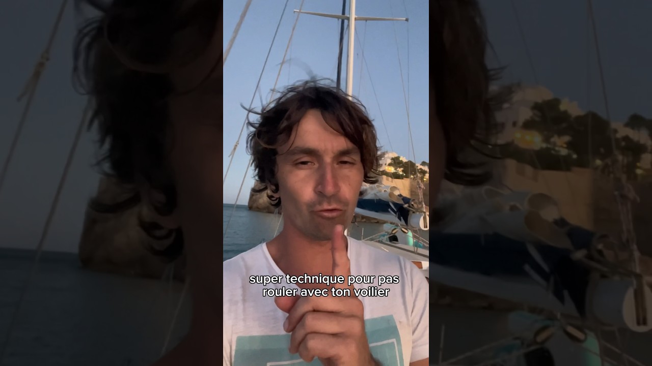 Super technique pour plus ROULER au mouillage #sailing #voilier #tuto #tutorial