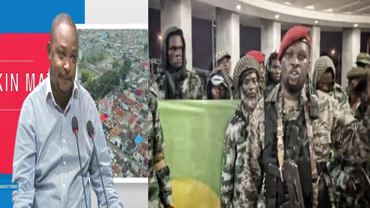KIN MATIN : BLAISE PANZU ALOBI OYO CHRISTIAN MALANGA ASALAKI EZA COUP D'ETAT TE KASI INCURSION