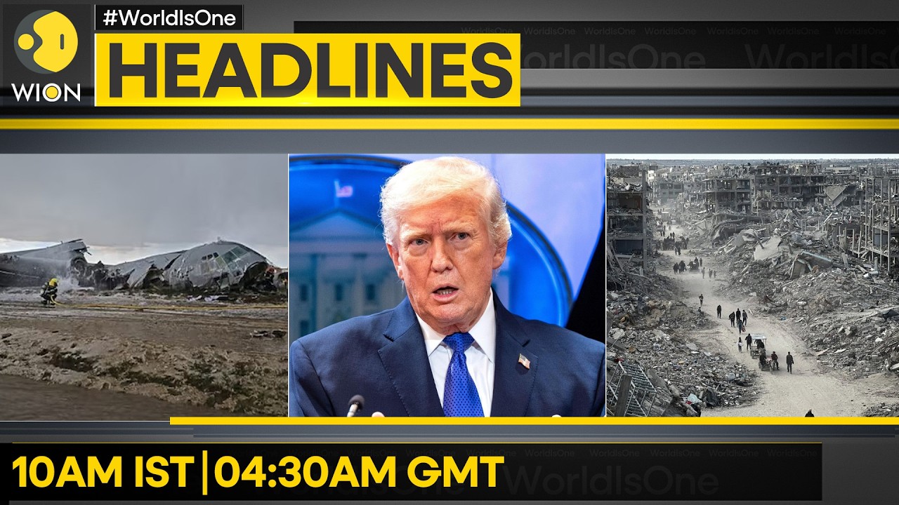 US-Iran Rift:Trump Says No Uranium Enrichment For Iran| Israel Court Freezes Gaza NGO Ban |Headlines