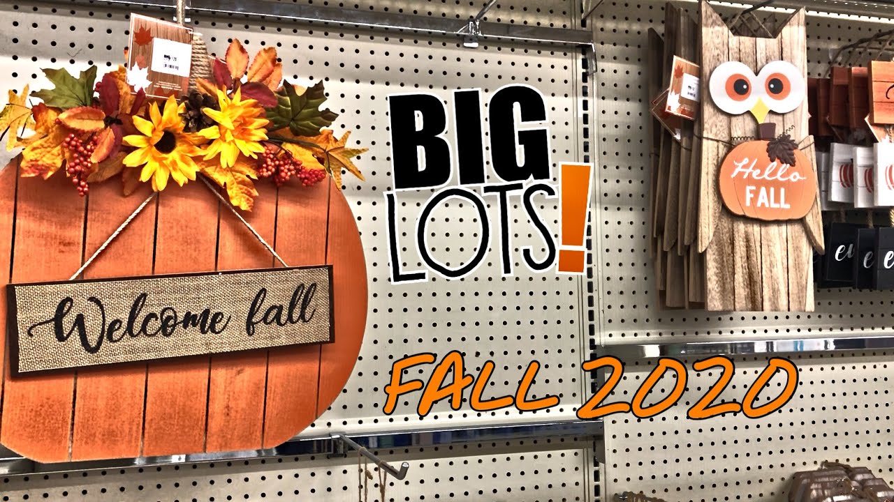 Fall Decor 2020 &bull; BIG LOTS FALL DECOR 2020