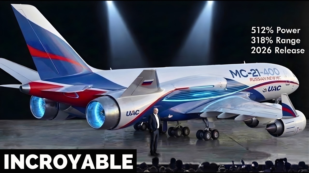 Le nouveau MC-21 de la Russie va changer toute l'industrie de l'aviation ! 2026