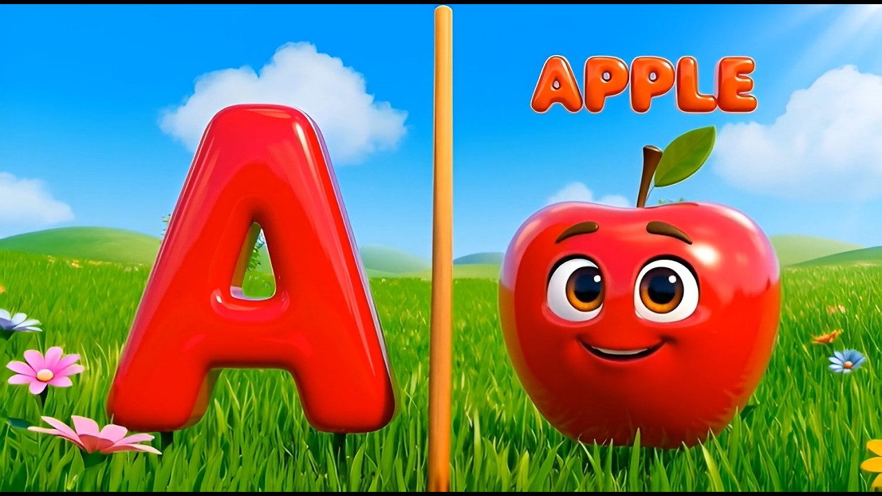 ABC Letters to Words | Slow, Clear, and Kid-Friendly Learning