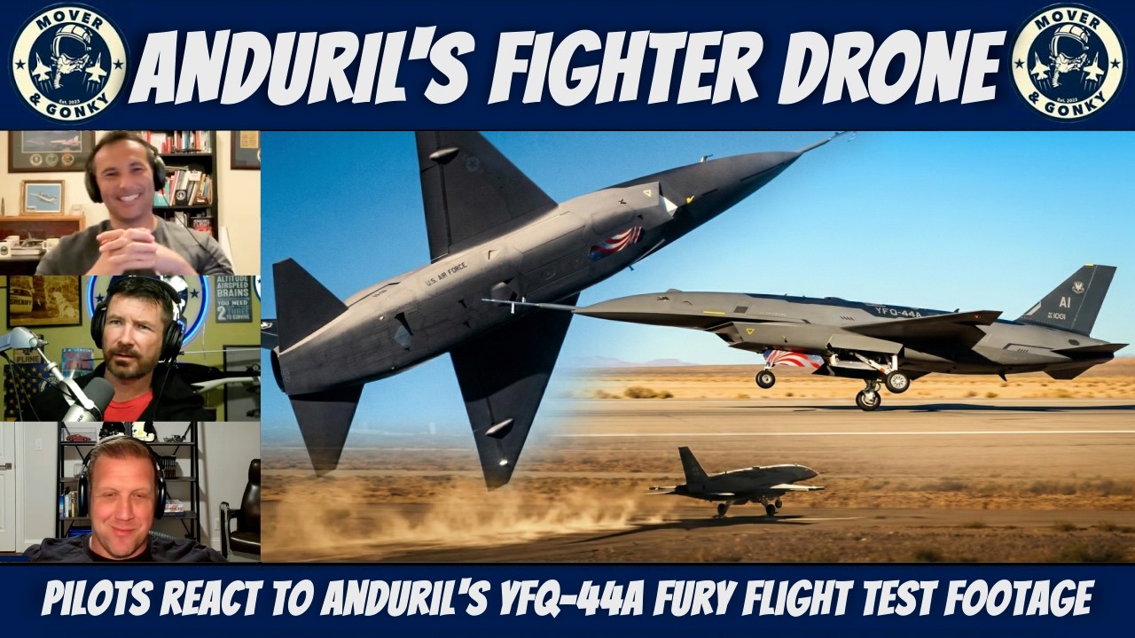 New Footage of America&rsquo;s Autonomous Fighter Jet &mdash; Fighter Pilots React