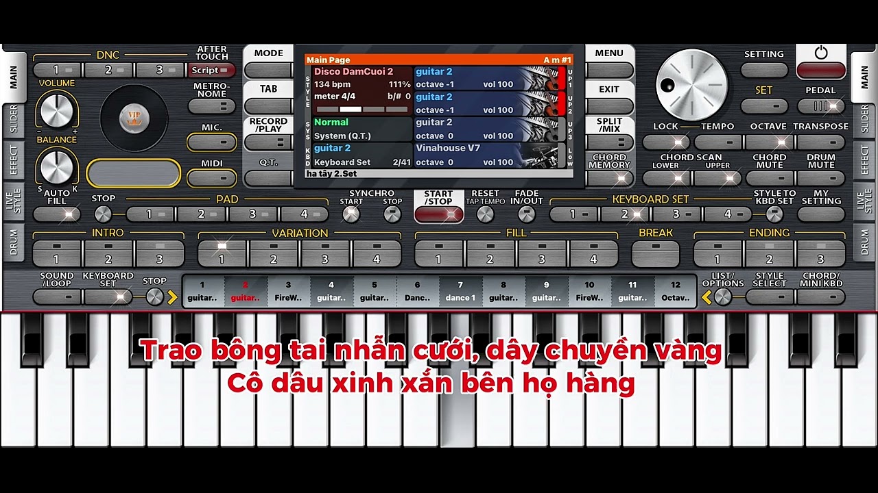 Vui trong ngày cưới karaoke disco tone nam #org2024 #nhachaymoingay 