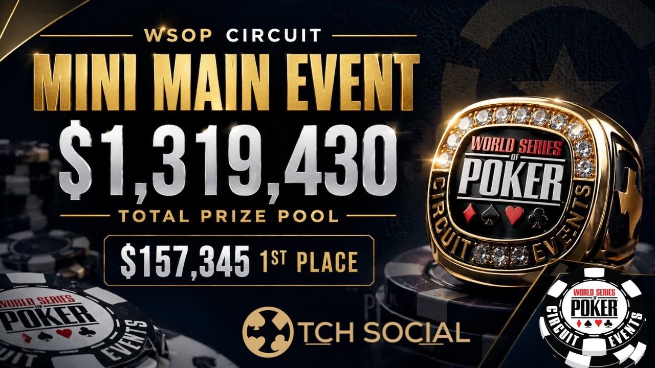 $500,000GTD Mini Main Final Table | WSOPC | TCH Social Austin