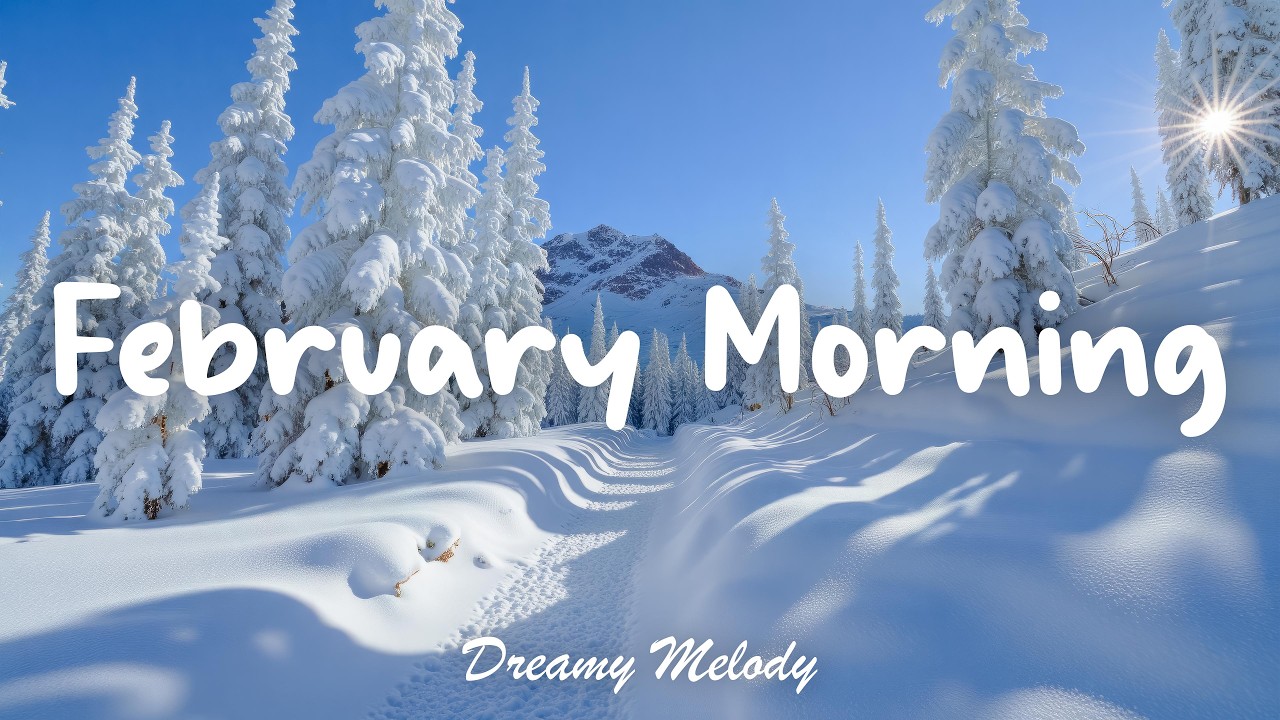 2월의 고요한 아침 — 마음을 녹이는 감성 피아노 선율 ❄️ February Morning | DREAMY MELODY