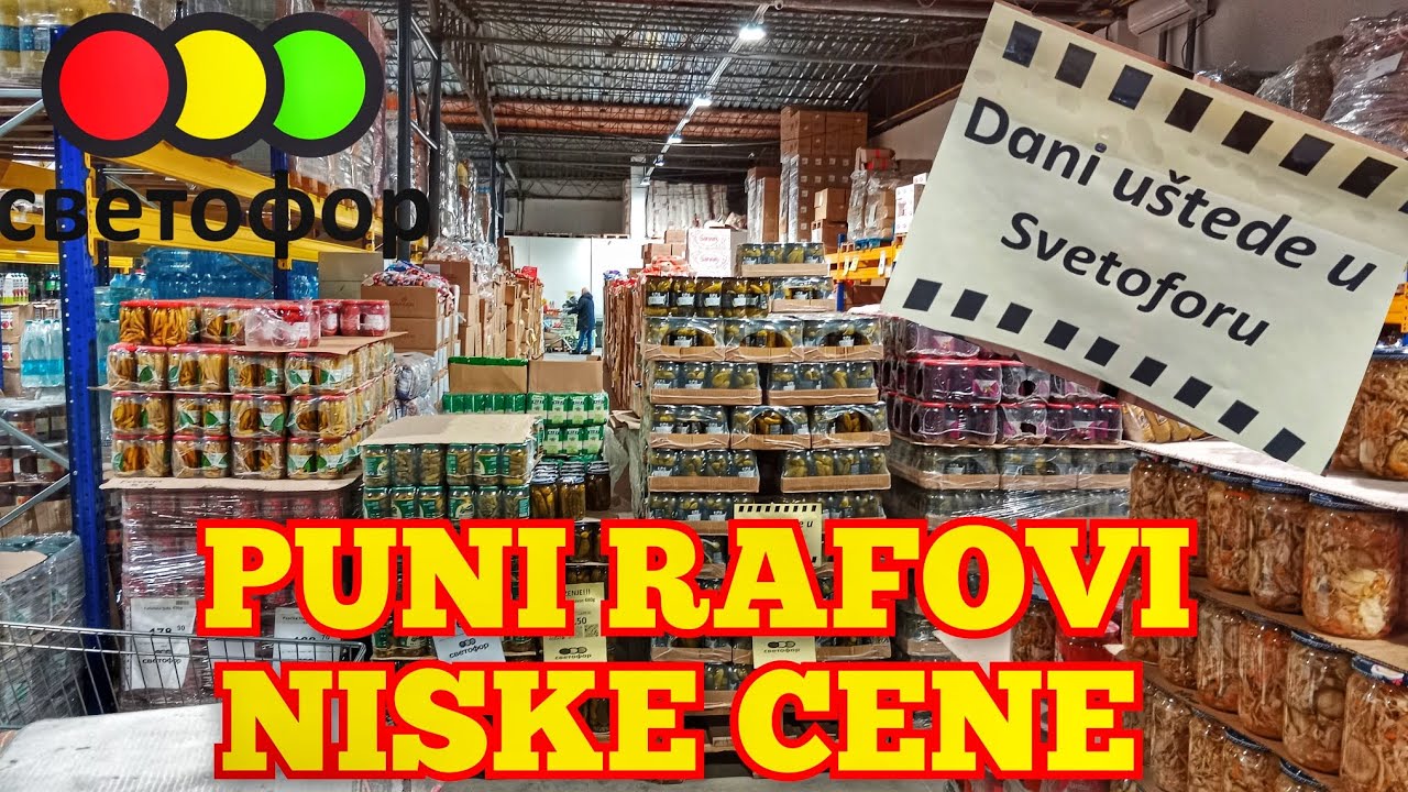 Dani Uštede u Svetoforu - Puno Proizvoda Po Još Nižim Cenama, Najpovoljnije u Srbiji #svetofor 