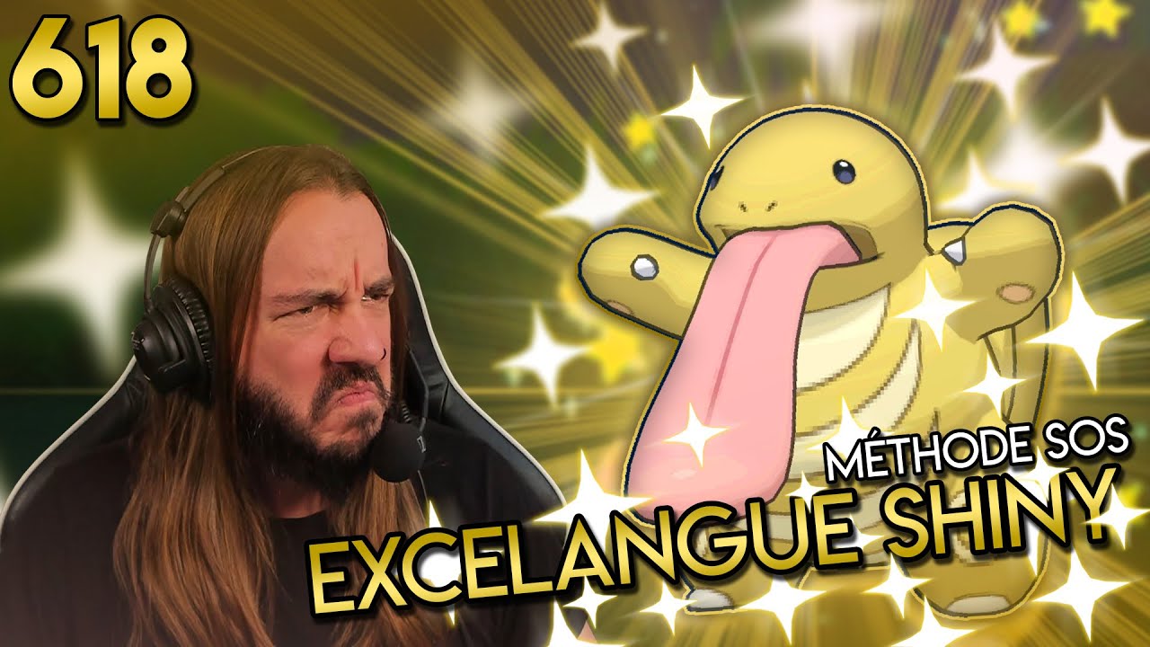 UNE CAPTURE COMPLIQUÉE - EXCELANGUE SHINY (LICKITUNG) LIVE REACTION | Pokemon USUL