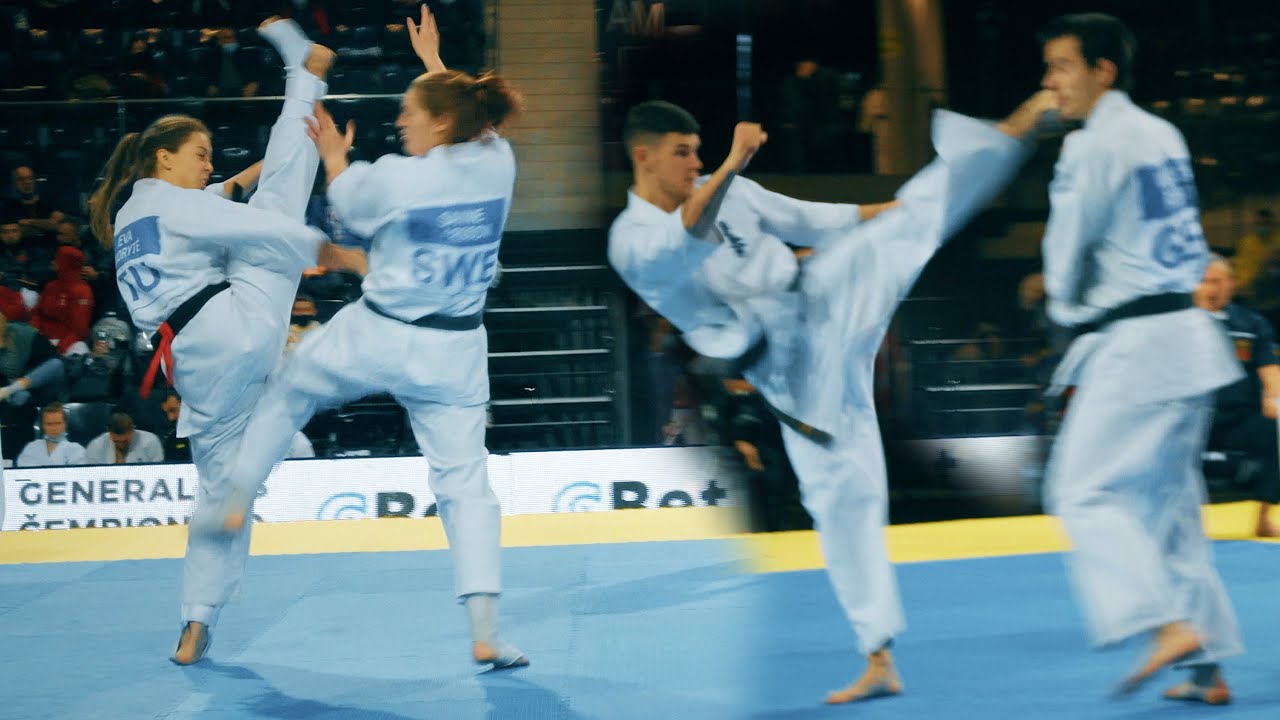 kyokushin karate Tautvydas, Ieva European Cup 2021 Kedainiai