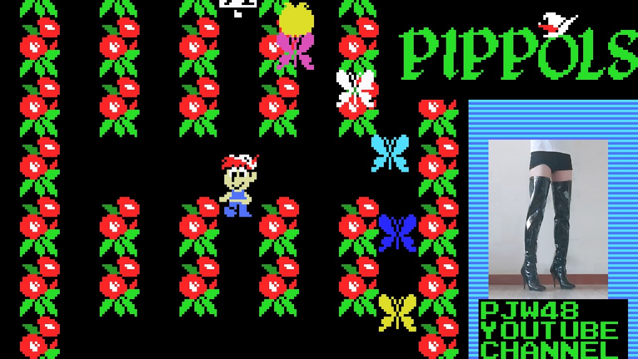 Pippols for MSX gameplay