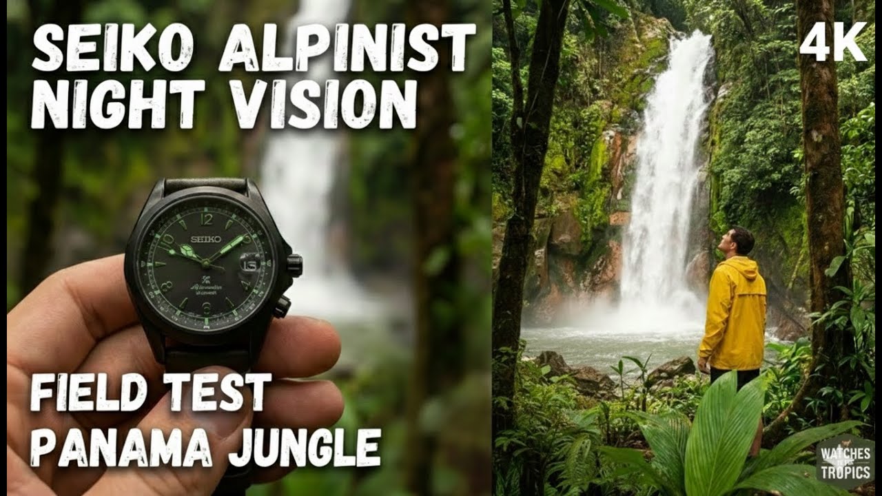 Seiko Alpinist vs. The Tropical Rainforest: The Ultimate 4K Field Test